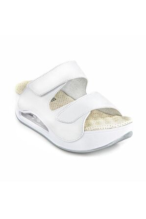 Muya Orthopedix Eos Air Max Tabanlı Çift Cırtlı Kadın Terlik 33202