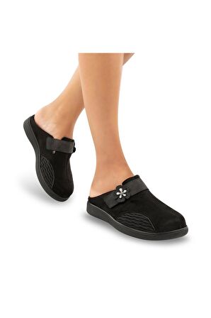 MUYA Orthopedix Lola Halluks Valgus Kemik Çıkıntısına Uygun Değiştirilebilir İç Tabanlı Kadın Ev Terliği 32921