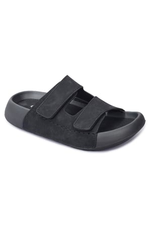QRAMED Orthopedix Çift Bantlı Cırtlı Unisex Spor Terlik QR25101