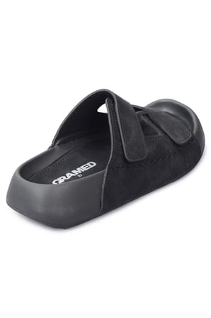 QRAMED Orthopedix Çift Bantlı Cırtlı Unisex Spor Terlik QR25101