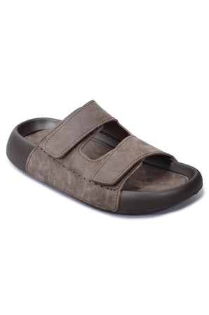 QRAMED Orthopedix Çift Bantlı Cırtlı Unisex Spor Terlik QR25101