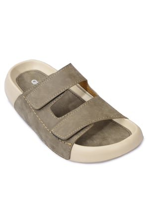 QRAMED Orthopedix Çift Bantlı Cırtlı Unisex Spor Terlik QR25101