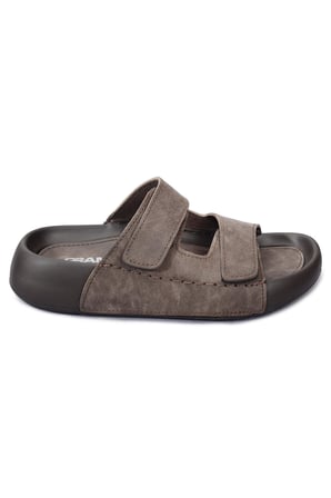 QRAMED Orthopedix Çift Bantlı Cırtlı Unisex Spor Terlik QR25151
