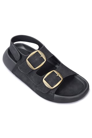 QRAMED Orthopedix Çitf Bantlı Tokalı Unisex Spor Sandalet QR25207