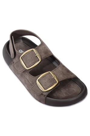 QRAMED Orthopedix Çitf Bantlı Tokalı Unisex Spor Sandalet QR25207