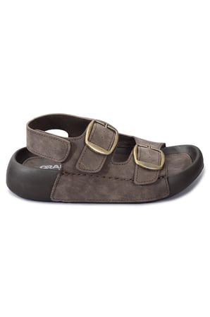QRAMED Orthopedix Çitf Bantlı Tokalı Unisex Spor Sandalet QR25207