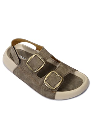 QRAMED Orthopedix Çitf Bantlı Tokalı Unisex Spor Sandalet QR25250