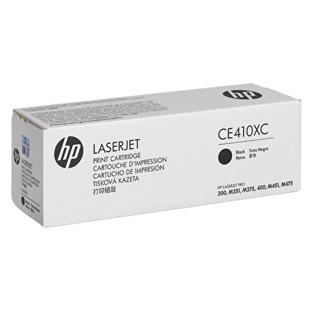 Hp CE410XC (305X) Kutu Hasarlı Siyah Orjinal Toner