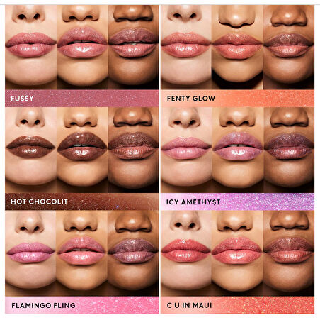 Fenty Beauty Gloss Bomb Stix Hot Chocolit  - Simli Çubuk Dudak Parlatıcısı