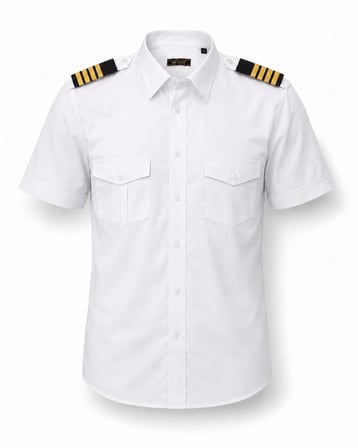 Pilot Gömlek Kısa Kollu Kapaklı Cep smh Polyester Su itici kumaş