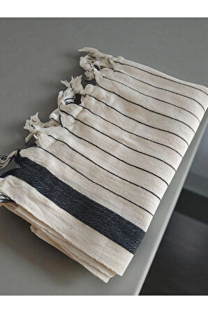 Mutfak Kurulama Bezi, 2 adet Farklı Desen, %100 Pamuk, Kara Tezgah Peşkir 50x90 Cm