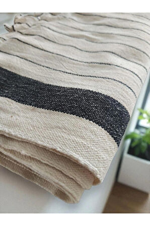 Mutfak Kurulama Bezi, 2 adet Farklı Desen, %100 Pamuk, Kara Tezgah Peşkir 50x90 Cm