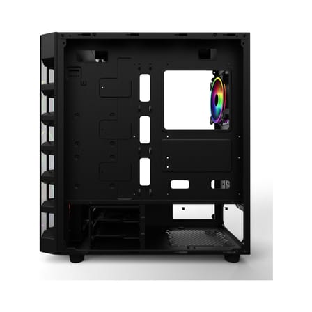 X59Rgb-650W 80+ Usb 3.0 Tempered Glass 6 X Rgb Fanlı Gaming Bilgisayar Kasası Jbst-X59Rgb-650