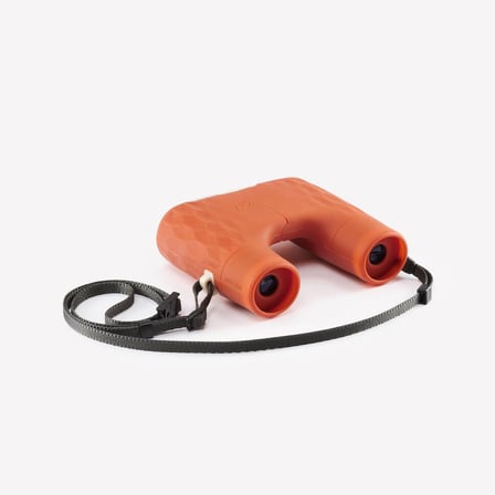 QUECHUA Outdoor Dürbün - Turuncu - 6 × 25 - HIKE 100