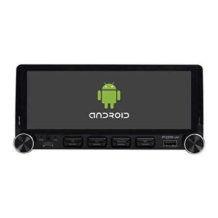 FOR-X X-425A-6.86''HD EKRAN-ANDROİD-2GB RAM-32GB-ARKASI NORMAL TEYP-WİFİ-KABLOSUZ CAR PLAY-BT-MP3-FM-HD KAMERA HEDİYE