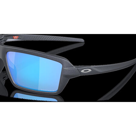 Oakley Cables BlueSteel W/PrizmSaph Unısex Gözlük 0OO9129-OAK.9129-2