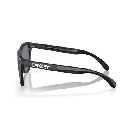 Oakley 0OO9284 928411 55 Frogskins range Erkek Yuvarlak Siyah Kemik Güneş Gözlüğü