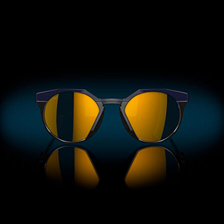 Oakley HSTN KM Navy/Trns Blue w/  Prizm 24K Pol Unısex Gözlük 0OO9242-OAK..9242