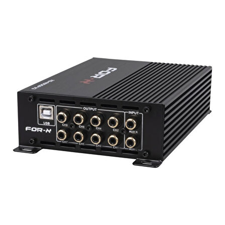 FOR-X XQ-48DSP V3-OTO SES SİSTEMLERİ İÇİN PROFESYONEL DSP İŞLEMCİ-PC VE ANDROİDDEN KONTROL
