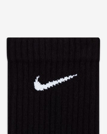 Nike SX7664-010 Everyday Cushioned Crew Antrenman Çorapları (3 Çift)