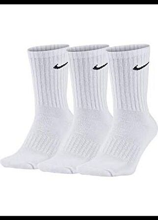 Nike SX7676-100 Everyday Lightweight Erkek Spor Çorap