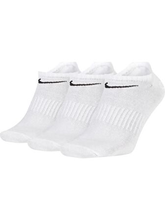 Nike SX7678-100 Everday Lightweight No-Show Sock 3Pr Unisex Spor Çorap