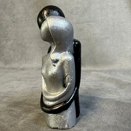 Uretti - Hülya 6683 El Yapımı Dekoratif Sarılmış Çift Biblo