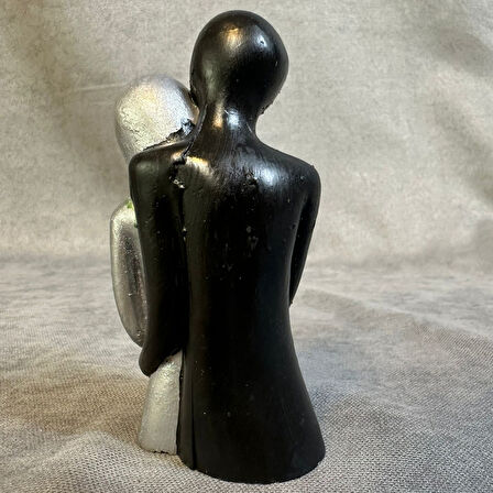 Uretti - Hülya 6683 El Yapımı Dekoratif Sarılmış Çift Biblo