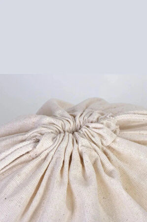 Kanvas Çok Amaçlı Kirli Çamaşır Torbası 50x70 cm, 1 Adet