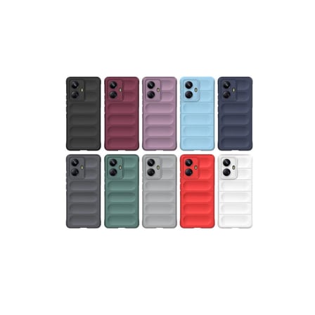 Realme 10 Pro 5g Kılıf Optimum Silikon - Sky Blue
