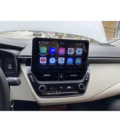 TOYOTA COROLLA (2019-2020)-10.1''ANDROİD GERÇEK 2+32 GB / 4 ÇEKİRDEK 1.6Ghz / WIFI 5.0Ghz / BT 5.4-KABLOSUZ CARPLAY-AHD HD GERİ GÖRÜŞ KAMERA HEDİYE