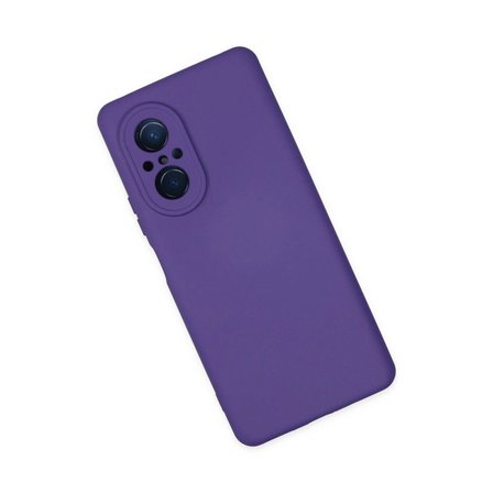 Huawei Nova 9 Se Kılıf Nano İçi Kadife Silikon - Mor