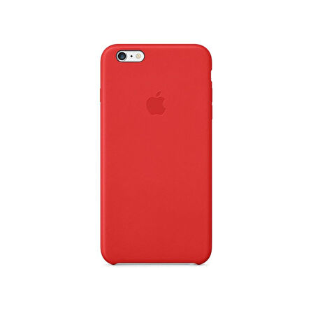 iPhone 6 Plus Deri Kılıf (MGQY2ZM/A) - (Product Red)