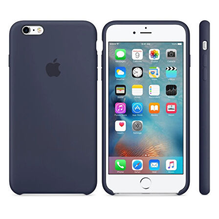 Apple iPhone 6s Plus Silikon Kılıf Gece Mavisi - MKXL2ZM/A