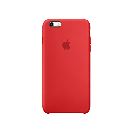 iPhone 6s Silikon Kılıf (MKY32ZM/A) - Kırmızı
