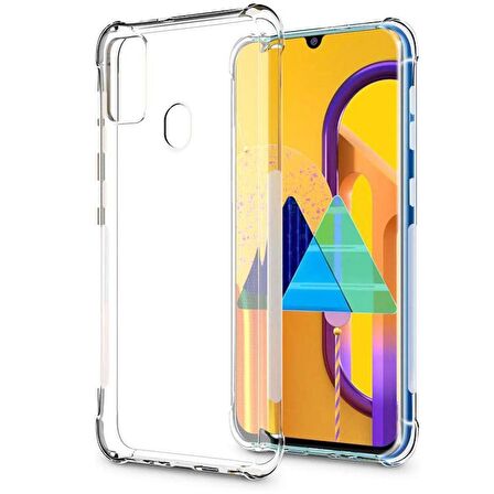 Gpack Samsung Galaxy M30s Kılıf AntiShock Ultra Koruma Sert Kapak