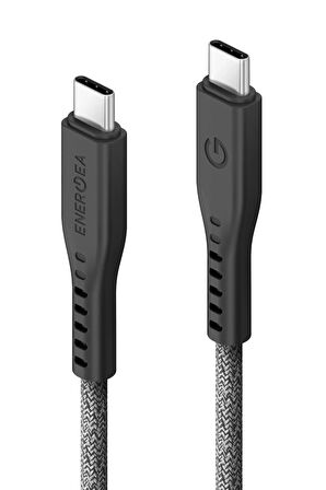 Flow 1.5M 240W Type-C to Type-C PD Hızlı Şarj Kablo - Siyah