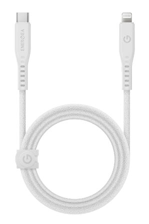 Flow 1.5M 60W Type-C to Lightning PD Hızlı Şarj Kablo - Beyaz