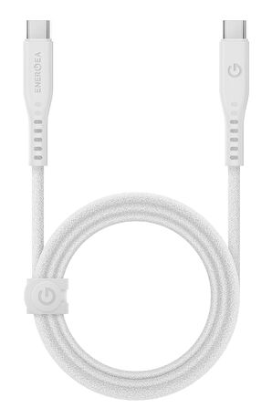 Flow 1.5M 240W Type-C to Type-C PD Hızlı Şarj Kablo - Beyaz