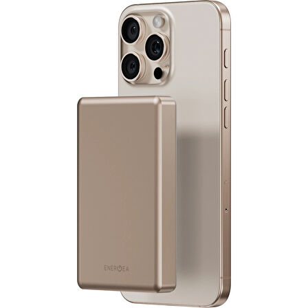 Energea AluPac 10K 10.000 mAh MagSafe Powerbank - Gold