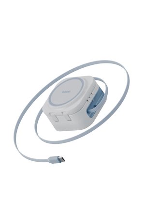 X Bazic GoMag Station Mini 3in1 Katlanabilir - 15W Telefon Saat Masaüstü Hızlı Şarj Standı - Beyaz