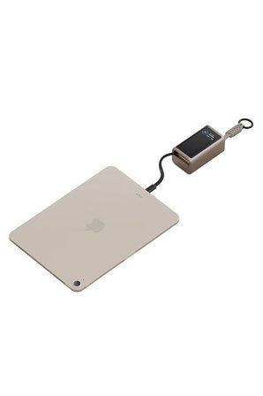Energea ComPac Arc 45 Dijital Göstergeli 10.000 mAh Dahili Type-C Kablolu 45W Şarj Çıkışlı PD Hızlı Şarj Powerbank - Gold