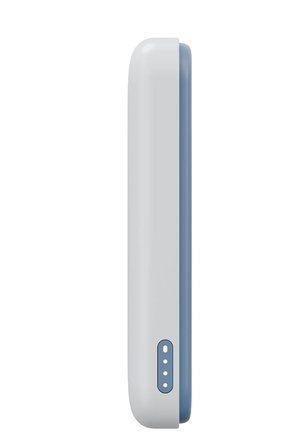 Energea X Bazic GoPower Snap 5K 3in1 5.000 mAh 20W PD Kablolu ve 15W Kablosuz Hızlı Şarj Magsafe Powerbank - Beyaz