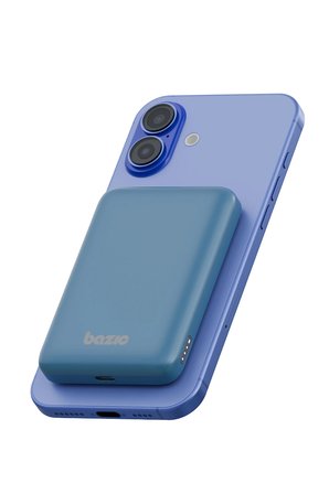 Energea X Bazic GoPower Snap 5K 3in1 5.000 mAh 20W PD Kablolu ve 15W Kablosuz Hızlı Şarj Magsafe Powerbank - Mavi