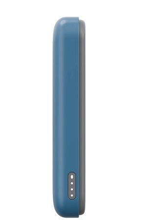 Energea X Bazic GoPower Snap 5K 3in1 5.000 mAh 20W PD Kablolu ve 15W Kablosuz Hızlı Şarj Magsafe Powerbank - Mavi
