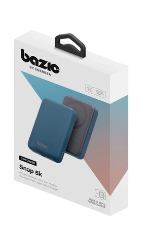 Energea X Bazic GoPower Snap 5K 3in1 5.000 mAh 20W PD Kablolu ve 15W Kablosuz Hızlı Şarj Magsafe Powerbank - Pembe