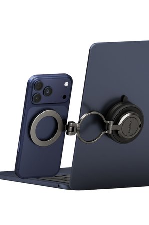 Energea MagMount Flex 360 Dönebilen Manyetik Araç İçi Telefon Tutucu - Siyah