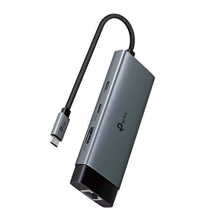 TP-LINK UH6120C USB TYPE-C DOCKING STATION 6 PORT USB-C PD + USB C + USB 3.0 X2
