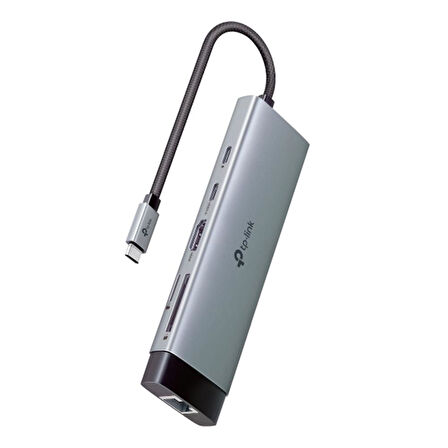 TP-LINK UH9120C USB TYPE-C DOCKING STATION 9 PORT USB-C PD + USB C + USB 3.0 X3 + KART OKUYUCU