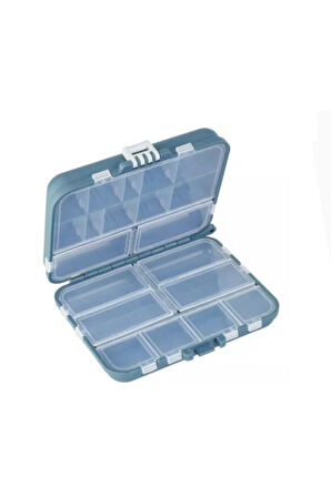 Caperlan - Ilaç Kutusu Kapaklı Bölmeli Büyük 